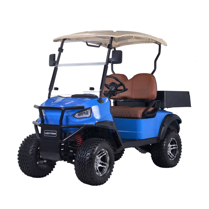 II Seater Cargo Electric levavi venandi vehiculum cum Lithium altilium H1