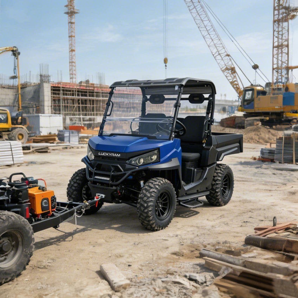 4WD off Road UTV venandi 1000kg Towing 20kw Pecco Power 73.6V