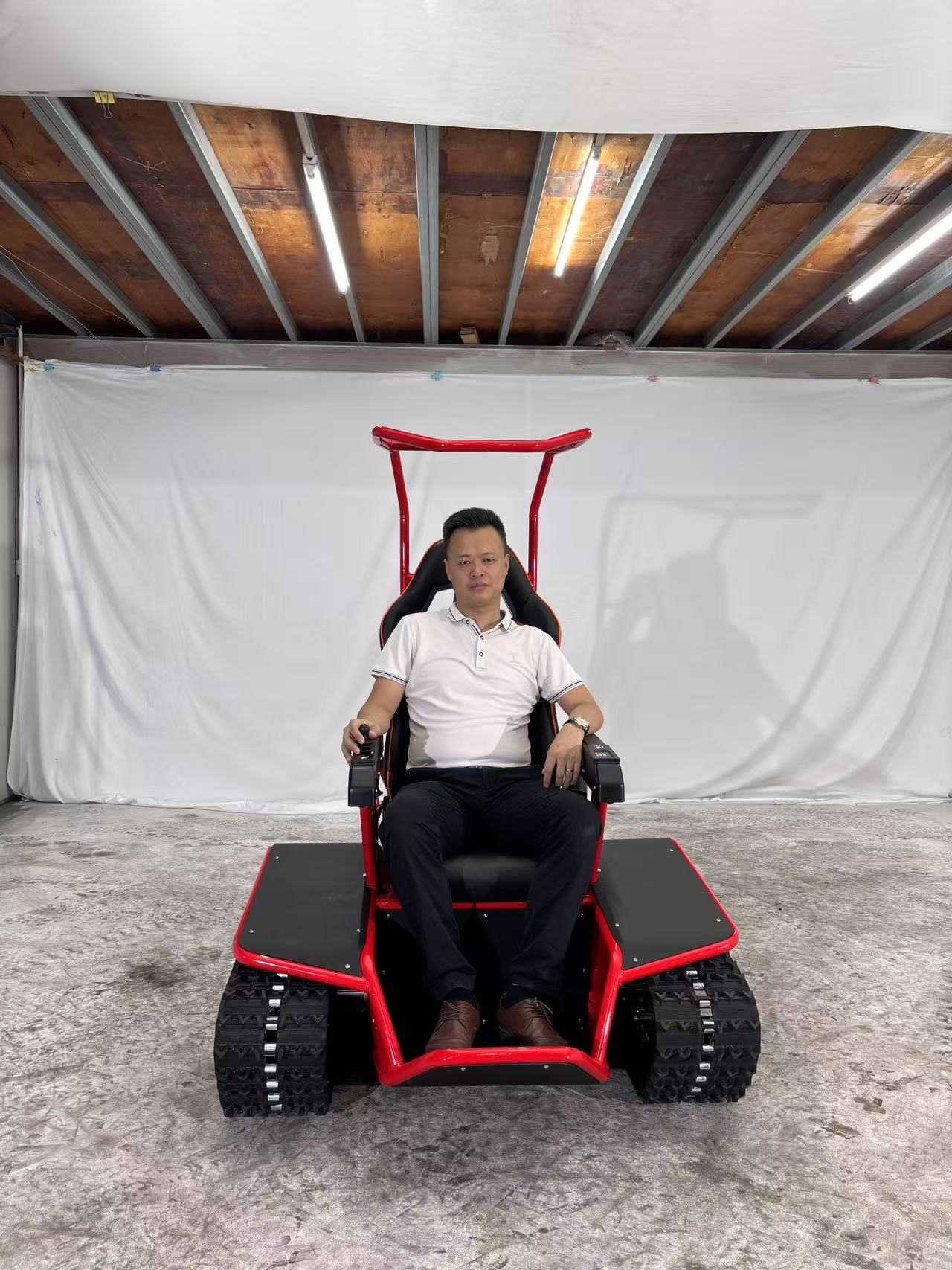 72v Dual Track Electric Wheelchair Idonea omnibus Terrains.