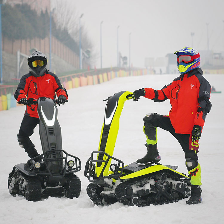72V Potens Multi Muneris Electric Multi Propositum Snowmobile Idoneum Omnibus Terrains