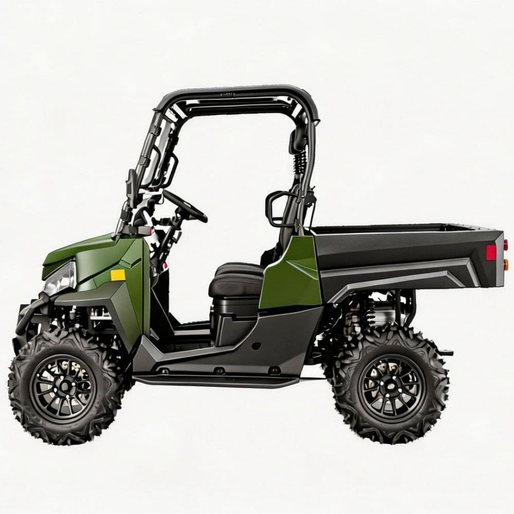 Lorem Accessories 73.6V Electric UTV PKE Keyless 1000kg Towing 80-100km Range 4WD