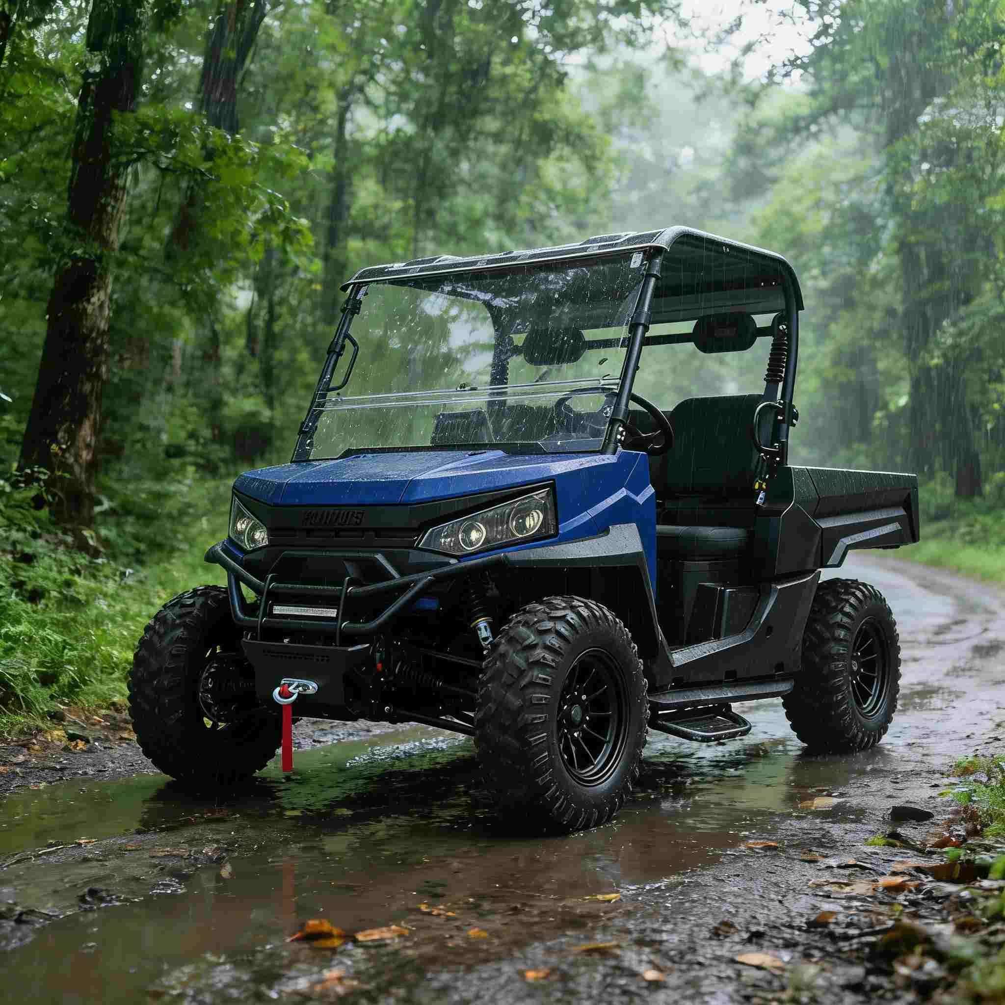 Electric UTV 4WD Venandi 20KW Pecco Power 1000kg Towing