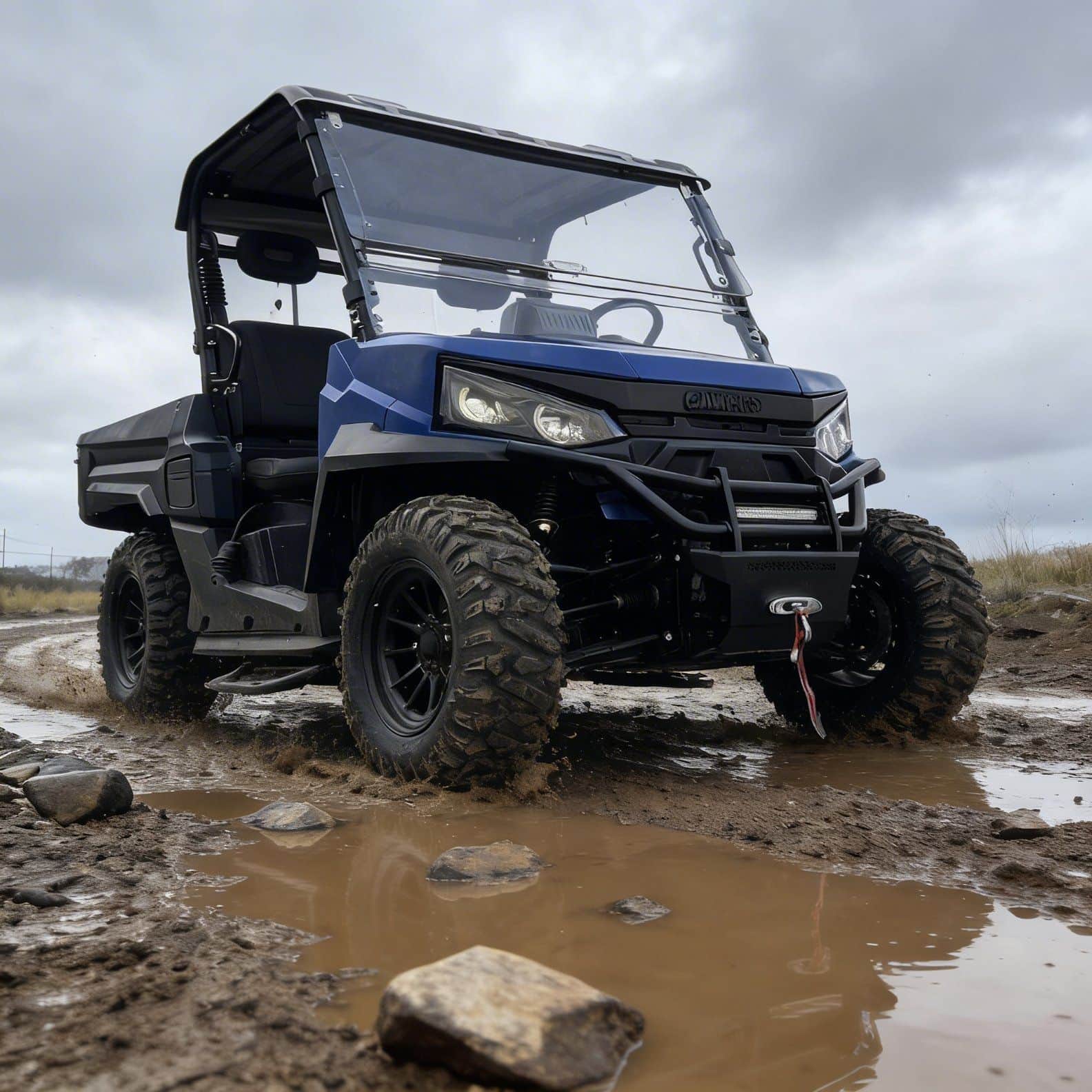 Electric UTV 73.6V 20KW Peak Power 4WD 400A Controller Off Road