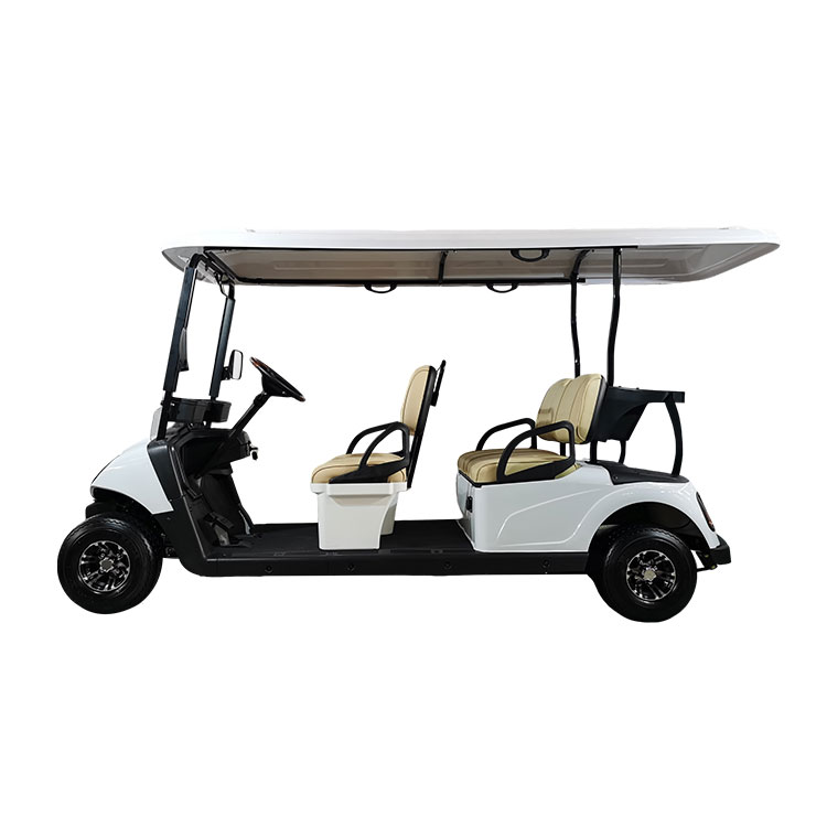 Summus range 4 seater electricum golf plaustrum instructum cum lithio altilium