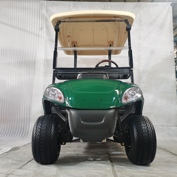 Potens 2 seater electricum golf plaustrum instructum cum lithio altilium