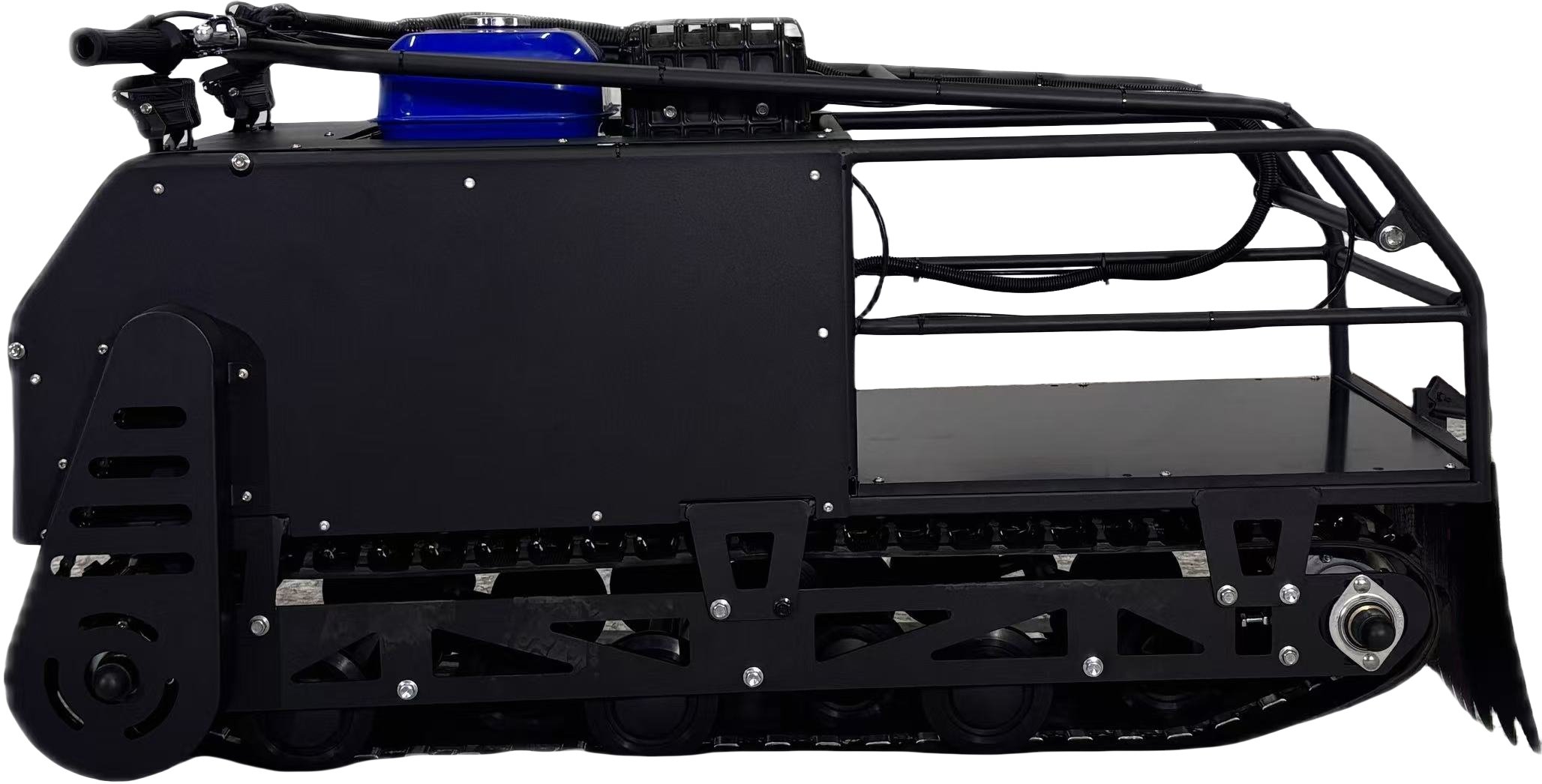 Potens onerariam Snowmobile cum Calefacta Handlebars ad hiems Snowwolf